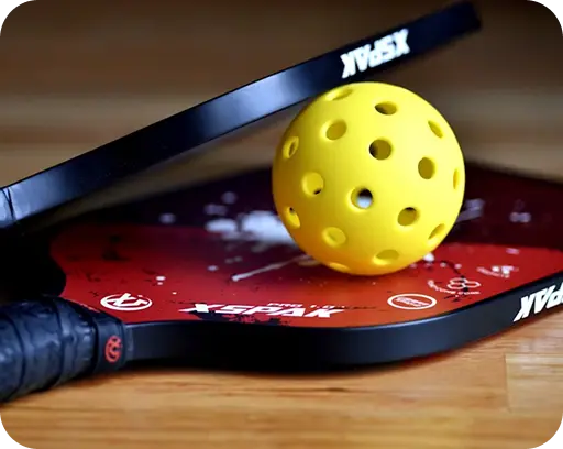 pickleball and bat